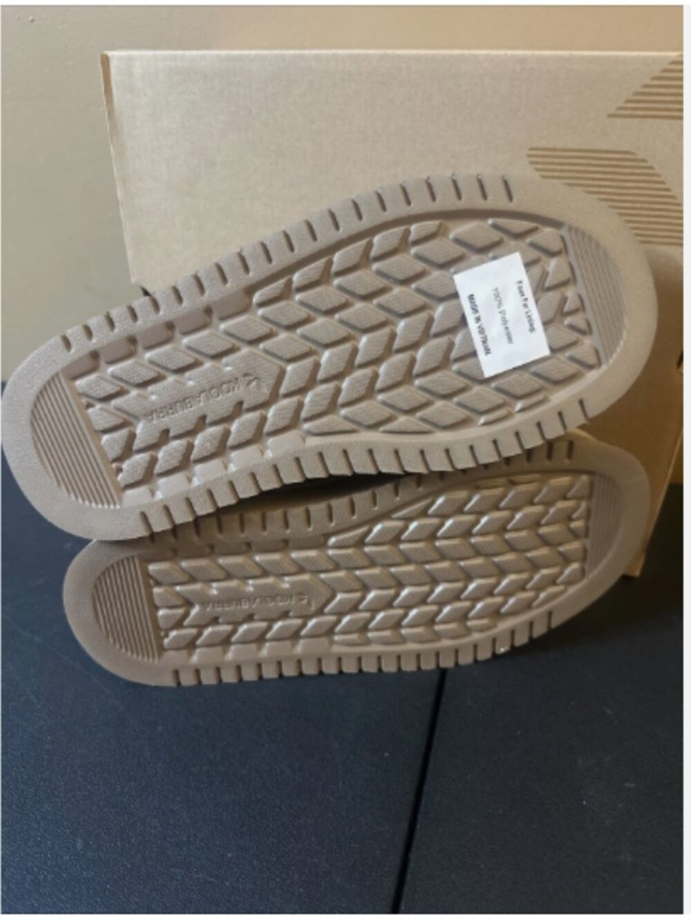 Koolaburra by UGG Suede Platform Slippers-Burree-Desert Storm-8M-NEW-A659001 - Picture 3 of 3